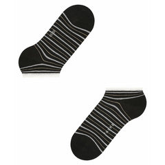 Stripe Shimmer Sneaker Socks - Women's - Outlet