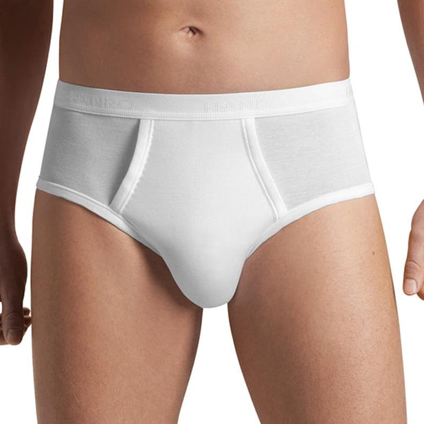 Cotton Pure Briefs with Fly - Men's