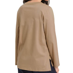 Natural Long Sleeve Top - Women's - Outlet