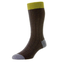 Thornham Wool & Silk Blend Socks - Men's