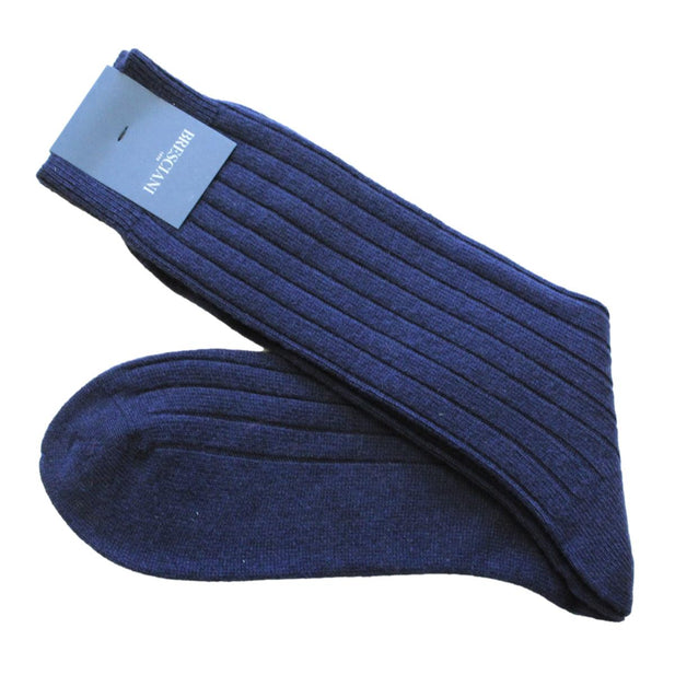 Wool & Cashmere Mid Calf Socks - Men's - Outlet